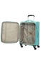 American Tourister Seville Suitcase, 2pc Set (57 + 69 cm), 4 Wheels, Soft Top, Polyester, Green,TSA Lock,Front Storage Compartment,Inner Mesh Zippered Pocket - 3 Years International Warranty