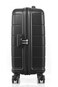 American Tourister Hundo Suitcase, 2pc Set (55 + 81 cm), 4 Spinner Wheels, Hard Top, Polypropylene, Black,Spacious Interior,DuoSaf Zipper,TSA Combination Lock - 3 Years International Warranty