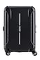 American Tourister Technum Suitcase, 2pc Set (55 + 86 cm), 4 Spinner Wheels, Hard Top, Polycarbonate, Diamond Black,DuoSaf Security Zipper,Expandable,TSA Lock - 3 Years International Warranty