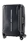 American Tourister Technum Suitcase, 2pc Set (55 + 86 cm), 4 Spinner Wheels, Hard Top, Polycarbonate, Diamond Black,DuoSaf Security Zipper,Expandable,TSA Lock - 3 Years International Warranty