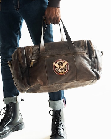 TOP GUN&reg; PILOT BAG BROWN