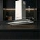 SMH60TIX 60cm Built-In Chimney Cooker Hood, 3+1 Speed Push Button, 800 m&sup3;/h Extraction, LED Lighting, Stainless Steel Finish, Made in Italy