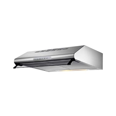 SMH90BIX 90cm Telescopic Cooker Hood, 3 Speed Push Button, 270 m&sup3;/h Extraction, LED Lighting, Stainless Steel Finish&nbsp;Made&nbsp;in&nbsp;Romania