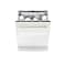 SANMICA 60cm Fully Integrated Dishwasher &ndash; 16 Place Settings, 9 Programs, A++ Energy Rating, Stainless Steel, 45dB Quiet, Made in Turkey