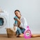 Feah Comfy Fabric Softener Liquid 2L Pink - Long Lasting Floral Freshness &amp; Extra Soft Clothes