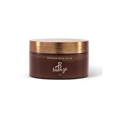 B Bronze Shimmer Body Scrub, 250 ML