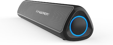 Faster Z10 Portable Bluetooth Sound Bar- Black