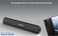 Faster Z10 Portable Bluetooth Sound Bar- Black