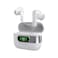 Faster SlickX White Bluetooth Earbuds