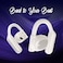 Faster ArcX White Bluetooth Earbuds