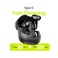 Faster Roar Black Bluetooth Earbuds