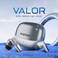 Faster Valor Silver Bluetooth Earbuds