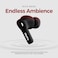 Faster Maverick Black Bluetooth Earbuds