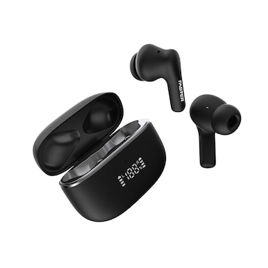 Faster Maverick Black Bluetooth Earbuds