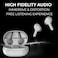 Faster S50 White Bluetooth Earbuds