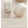 Faster S5 White Over-Ear Wireless Bluetooth Headphones