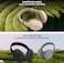 Faster S6 Beige Over-Ear Wireless Bluetooth Headphones