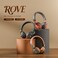 Faster S8- Rove- Wireless Bluetooth Headphones-Black/Maroon