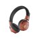 Faster S8- Rove- Wireless Bluetooth Headphones-Black/Maroon