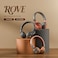 Faster S8- Rove- Wireless Bluetooth Headphones-Black/Brown