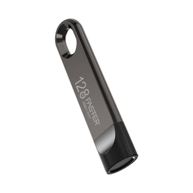 Faster USB Flash Drive, USB 3.1 Portable Memory, Metal USB- 128GB