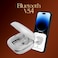 Faster Tronix Bluetooth Earbuds- Frost White