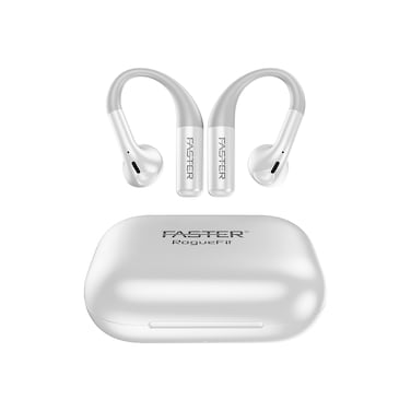 Faster RogueFit Bluetooth Earbuds- White