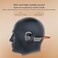 Faster AS20 OpenEar Air Conduction Bluetooth Headphones- Black