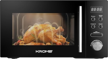 KROME Microwave Oven, 20L Capacity - KR-MW20DM