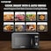KROME Microwave Oven with Grill, 31L Capacity - KR-MW31DM