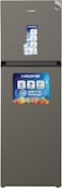 Krome 370L Gross Double Door Refrigerator, Smart Inverter Compressor, 360&deg; Swing Flow Cooling, Total No Frost, Super Freeze, Energy Efficient, Dark Silver, KR-RFF370TI