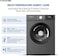 كروم   KR-WFL606SIW   غسالة ملابس أمامية التحميل سعة 6 كجم بمحرك BLDC عاكس   1200 دورة في الدقيقة   موفرة للطاقة من الفئة أ   تعقيم ثلاثي الأبعاد بالبخار ودرجة حرارة عالية   15 برنامج غسيل   تصميم أنيق   إضافة ملابس   قفل أمان للأطفال