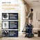 Krome 2000W Turbo Power Vacuum Cleaner   25L Large Capacity Tank   Vacuum &amp; Blower Function   Metal Telescopic Tube   Washable Filter   Smooth Rolling Casters   Wet &amp; Dry Floor Cleaner - KR-VC252DA
