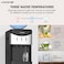 Krome Top Loading Water Dispenser   Hot, Cold &amp; Normal Water   Compressor Cooling   Storage Cabinet   Child Safety Lock   Stainless Steel Tank   Black &amp; Silver- KR-WDTL300L