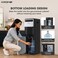 Krome Bottom Loading Water Dispenser with Electric Pump  Hot, Cold&amp;Normal Water Three Spouts with Push Buttons  Compressor Cooled  Stainless Steel Tank  Child Safety Lock  Black &amp; Silver - KR-WDBL400L