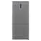 BLACK+DECKER 653L Double Door Refrigerator, Bottom Freezer, No Frost, A+ Energy - BXREF653NFBVX Dark Silver