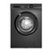 BLACK+DECKER 7KG Front Load Washing Machine, 1000 RPM, Delay Timer, Temp Control &ndash; BXWMF7100.001UVS Dark Grey