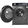 Black+Decker 10kg/7kg Washer Dryer, BLDC Motor, Micro-Steam Care, Pro-Level Fabric Care, Dark Grey &ndash; BXWDF1012.003ITSS