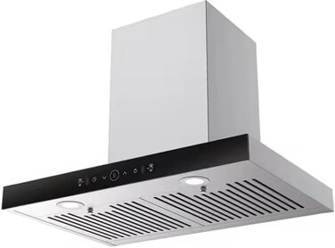 CM SWING 60cm Wall Mounted Range Hood &ndash; Silver Hood with Touch Control, Hand Sensor &amp; 1000 m&sup3;/h Airflow
