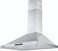 CM BUTTERFLY INOX 60cm Wall Mounted Range Hood &ndash; Silver Hood with Touch Screen &amp; 1000 m&sup3;/h Airflow