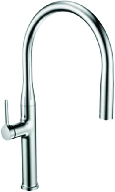 CM OB-D125 Pull-Out Kitchen Faucet &ndash; Chrome Stainless Steel Kitchen Mixer Tap