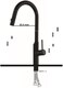 CM 8899 MBK Pull-Out Kitchen Faucet &ndash; Matte Black Finish Modern Kitchen Mixer Tap