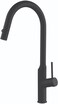 CM 8899 MBK Pull-Out Kitchen Faucet &ndash; Matte Black Finish Modern Kitchen Mixer Tap