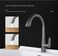 CM RP9082-GC Pull-Out Kitchen Faucet &ndash; Gun Grey Finish Modern Kitchen Mixer Tap