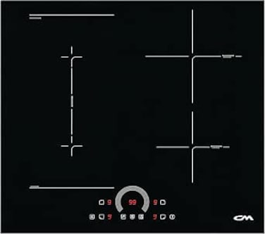 CM INDUCTION FLEXI 60cm- ZONES :RESIDUAL HEAT INDICATOR, SMALL UTENSIL DETECTION, AUTO PAN DETECTION, ANTI OVERFLOW, CHILD SAFETY LOCK, HIGH TEMP LIMIT, OVER VOLTAGE PROTECTION, OVER HEAT PROTECTION