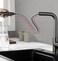 CM 90277MISCCRM Kitchen Faucet &ndash; Chrome Pull-Out Faucet with Extractable Shower, Dual Spray Modes &amp; Swivel Spout