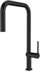 CM OB-D123 Pull-Out Kitchen Faucet &ndash; Matte Black Finish with Dual Spray Modes &amp; Modern Design