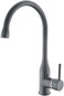 CM 6058GREY Fixed Spout Kitchen Faucet &ndash; Granite Grey Finish with Swivel Design