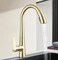 CM RP9082-G Pull-Out Kitchen Faucet &ndash; Gold Finish with Dual Spray Modes &amp; Modern Design