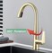 CM RP9082-G Pull-Out Kitchen Faucet &ndash; Gold Finish with Dual Spray Modes &amp; Modern Design